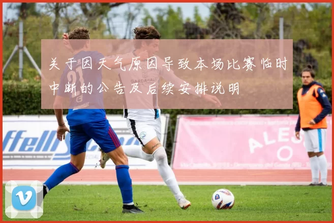 关于因天气原因导致本场比赛临时中断的公告及后续安排说明